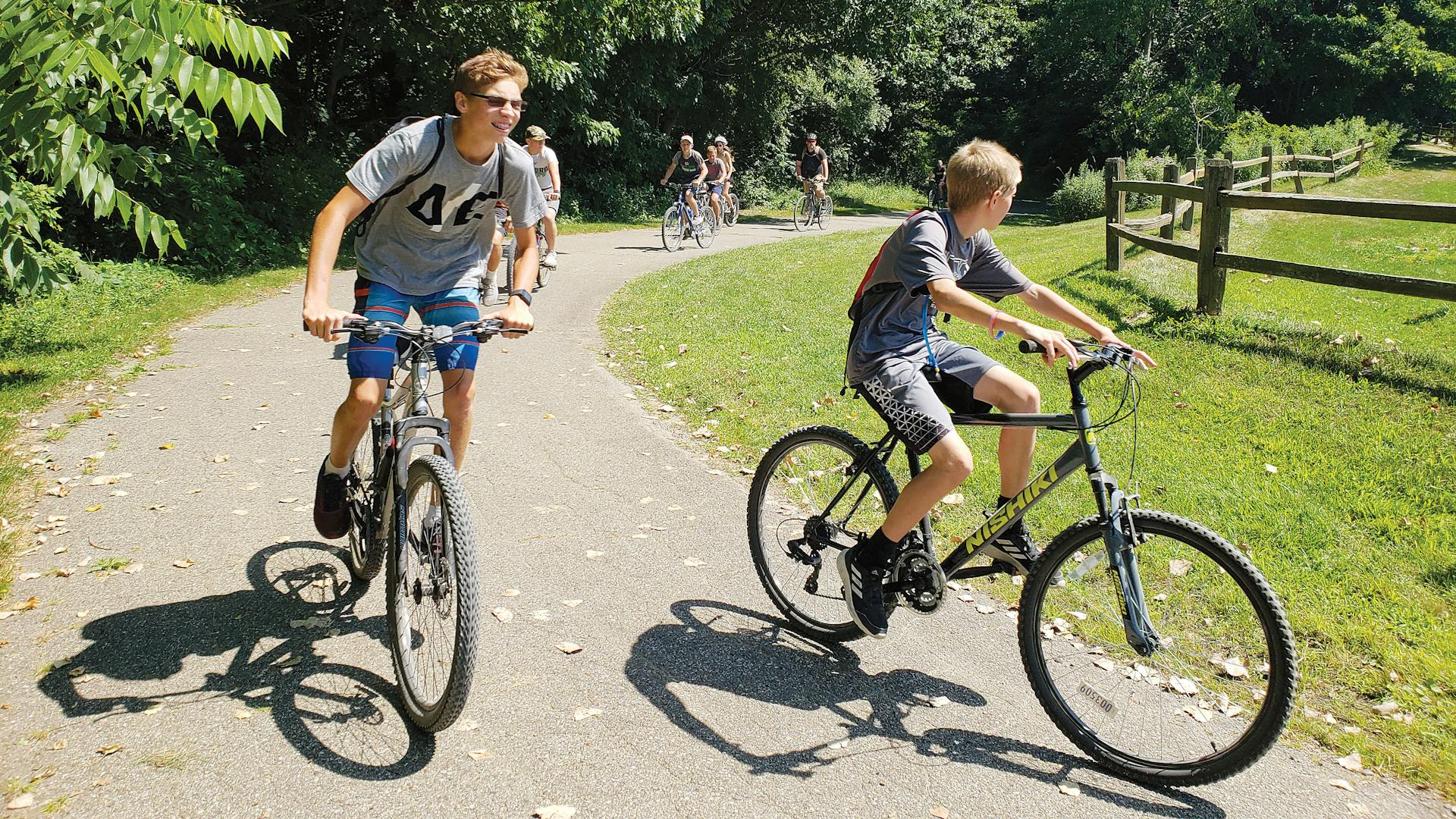 Great Lake-To-Lake Trail in Huron, Michigan (photo courtesy of Michigan Department of Natural Resources)