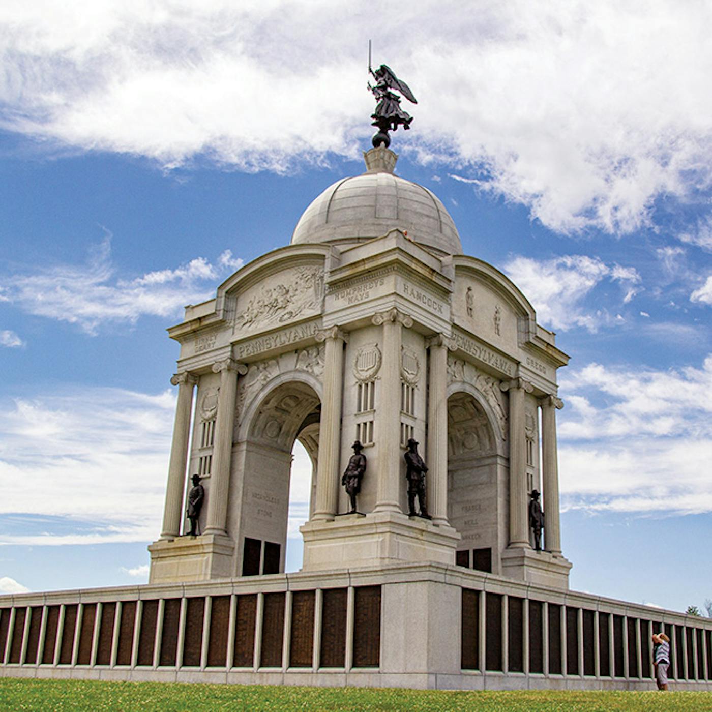 Memorial at Gettysburg National Military Park in Gettysburg, Pennsylvania (photo courtesy of National Park Service))