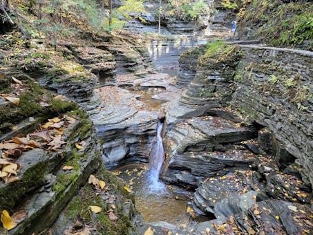 Robert H. Treman State Park in Ithaca, New York (photo by Michael Grandeau)