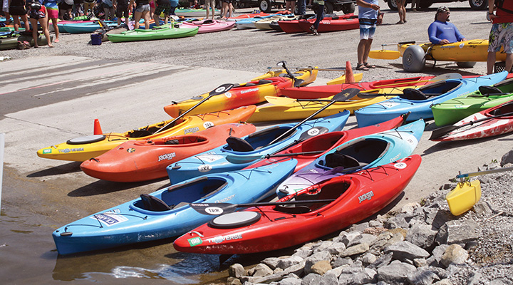 Lake of Egypt Paddle Fest in Illinois (photo courtesy of Enjoy Illinois)