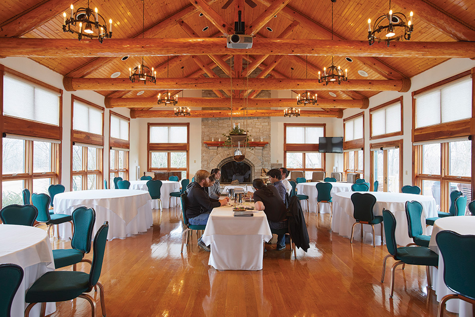 People Meeting at the Culinary Vegetable Institute (photo by Kevin Kopanski)