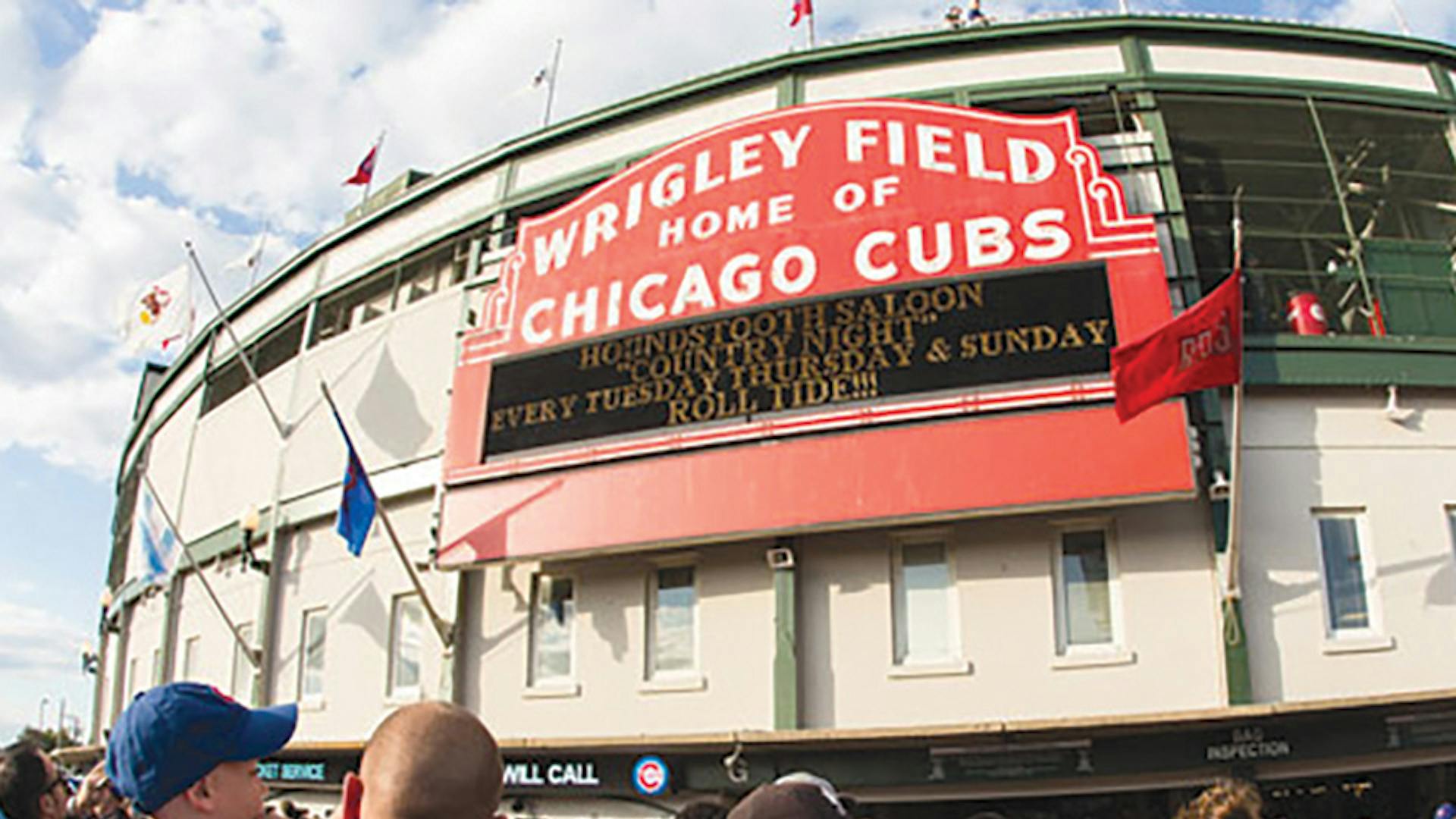 Baseball Fans at Wrigley Field in Chicago, Illinois (photo courtesy of choosechicago.com)