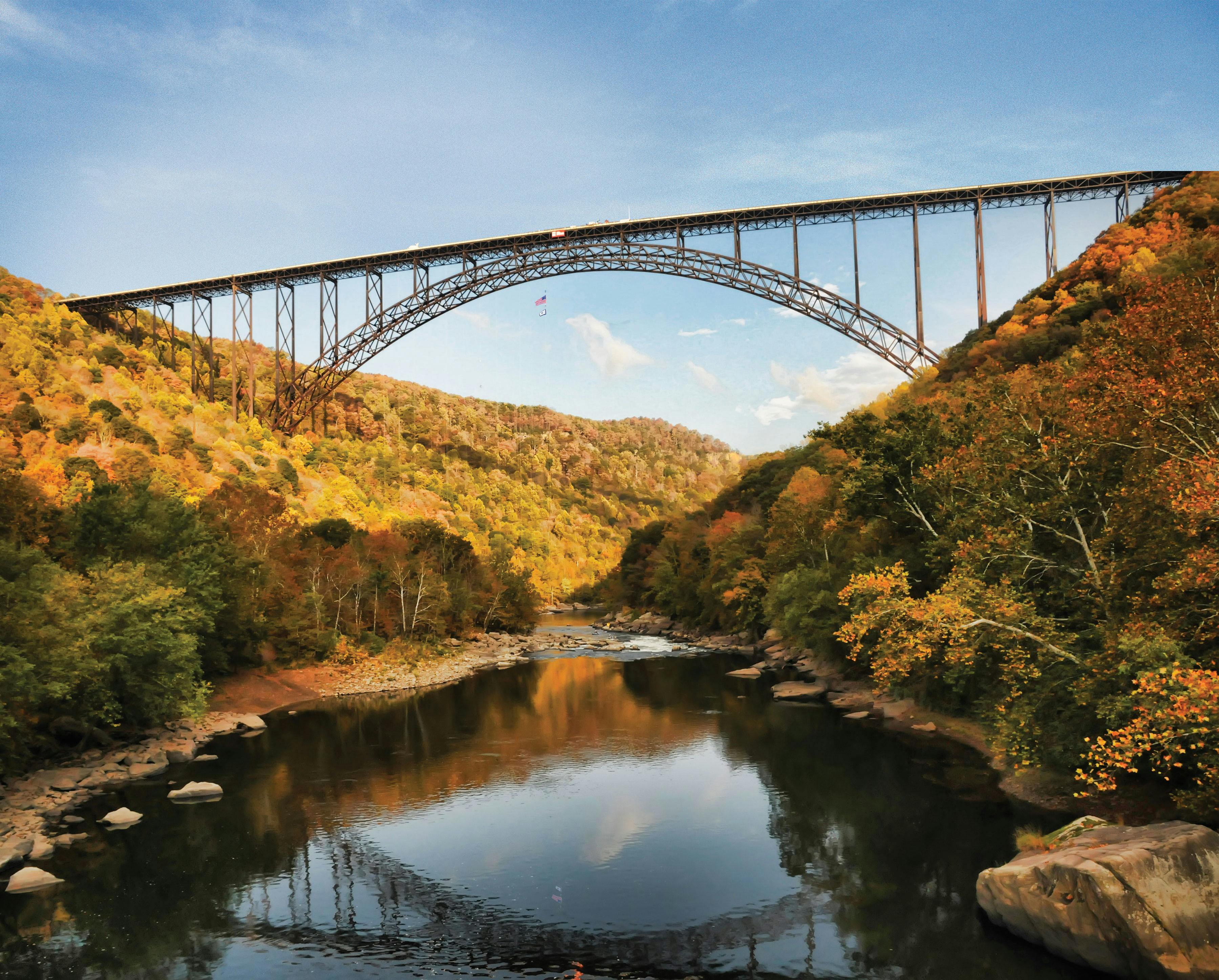 New River Bridge Walk Lansing, West Virginia LongWeekends