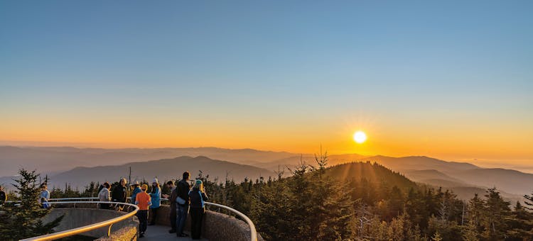 Clingmans Dome in Great Smoky Mountains National Park in Tennessee (photo by Steve Markos)