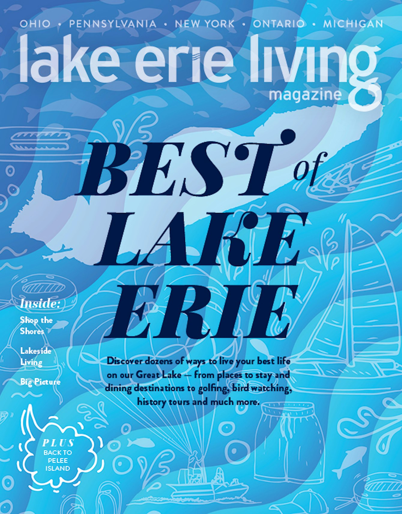 2022 Best of Lake Erie Cover