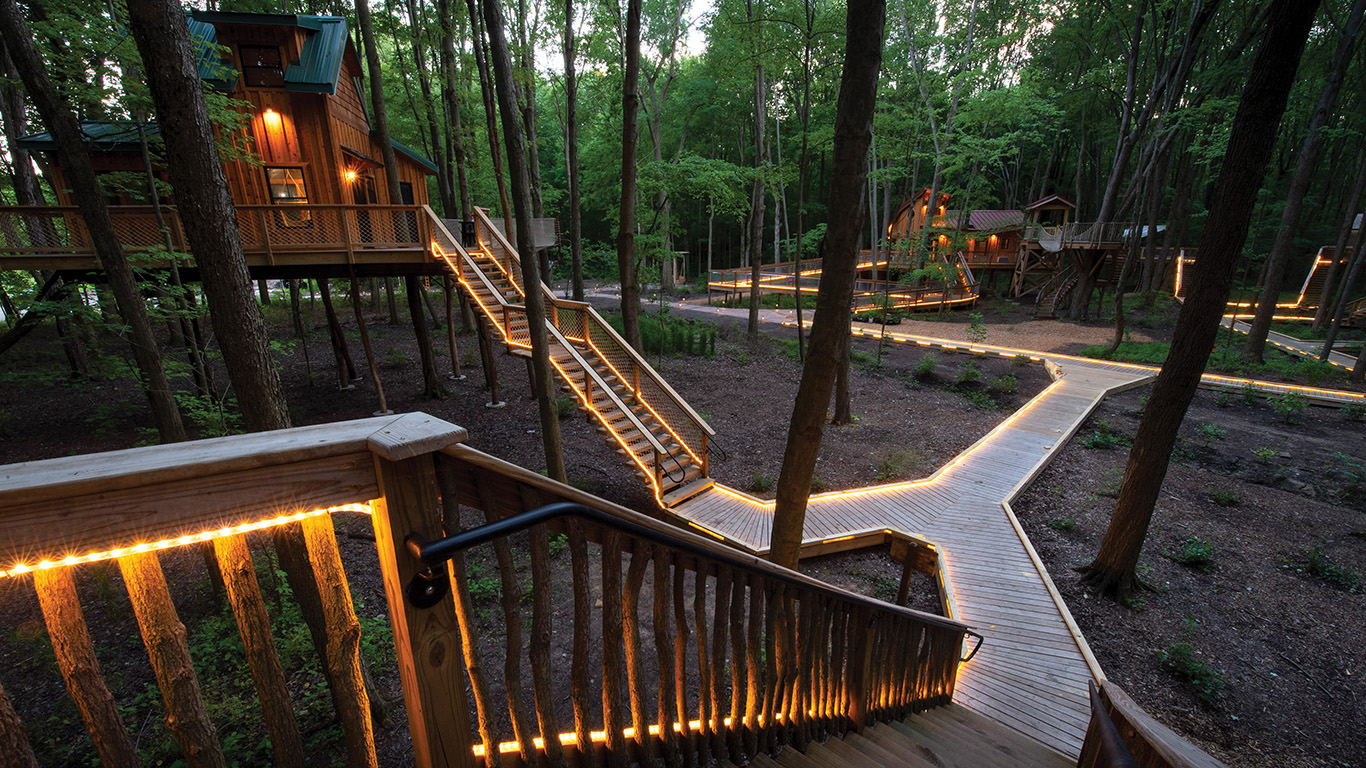 Metroparks Toledo’s Treehouse Village