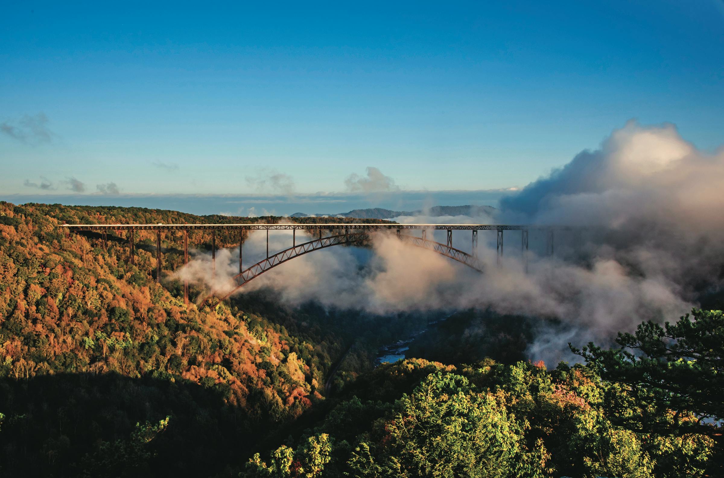 Autumn at New River National Park and Preserve Lansing, West