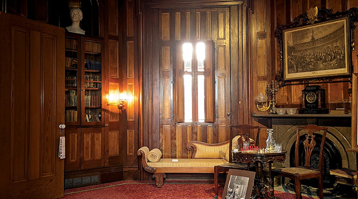 Interior of The Henry Clay Estate in Lexington, Kentucky (photo courtesy of The Henry Clay Estate))