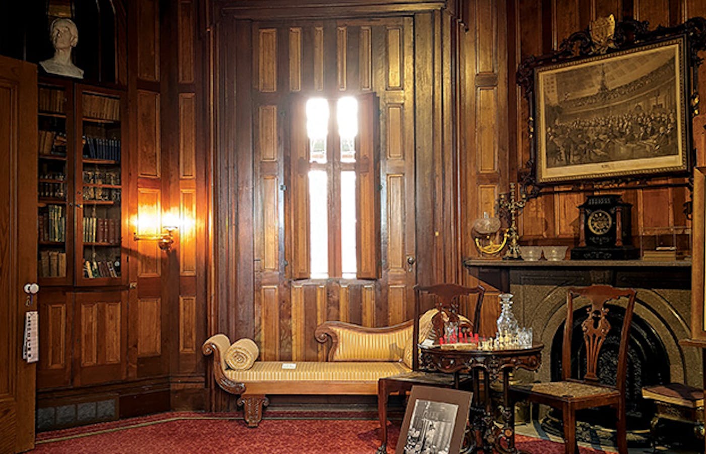 Interior of The Henry Clay Estate in Lexington, Kentucky (photo courtesy of The Henry Clay Estate)