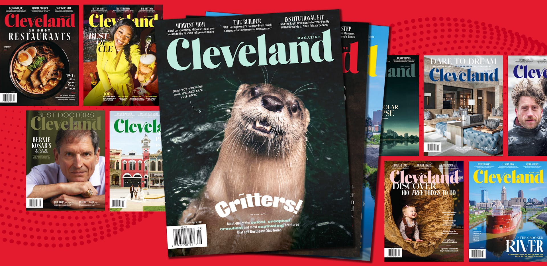 Cleveland Magazine covers