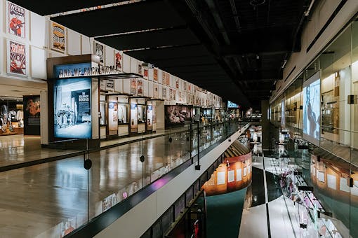 Third-floor gallery at the Country Music Hall of Fame and Museum in Nashville, Tennessee (photo by Diana Carniato Photography; Country Music Hall of Fame and Museum)